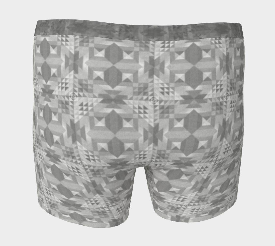 Cosmic Jewel (Greyscale) - Men's Boxer Briefs - Krystleyez